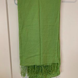 Green scarf/shawl